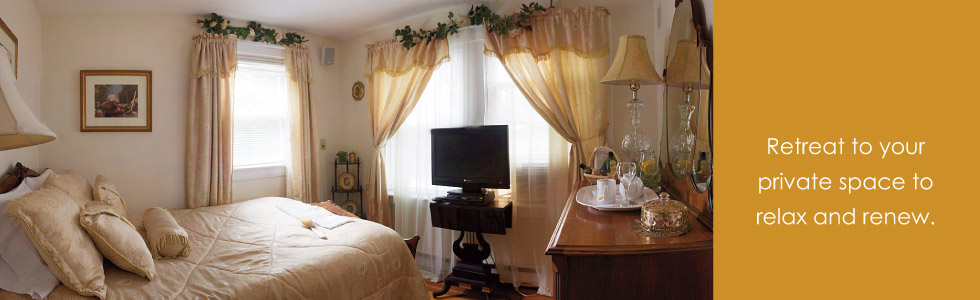 The Inn type accommodations are perfect for health renewal