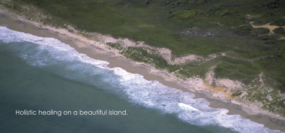 island shore